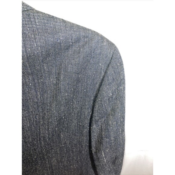 Deansgate Suit Jacket Men’s Size 38R Gray 100% Silk Two Button Formal - Picture 10 of 12